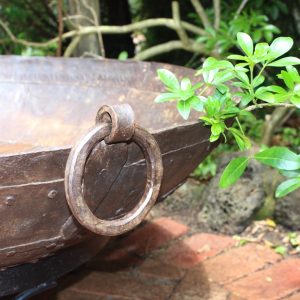 Iron ring handle