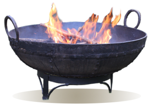 Kadai fire pit