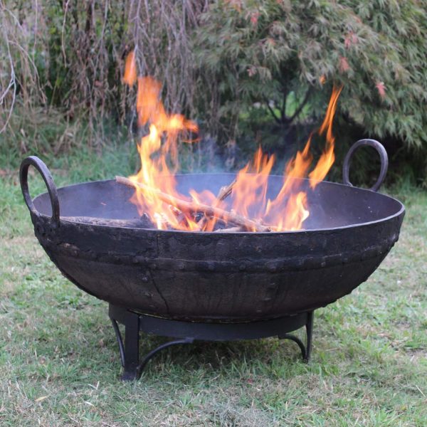 Genuine Indian Kadai for Fire Pits and Water Gardens Archives Iron