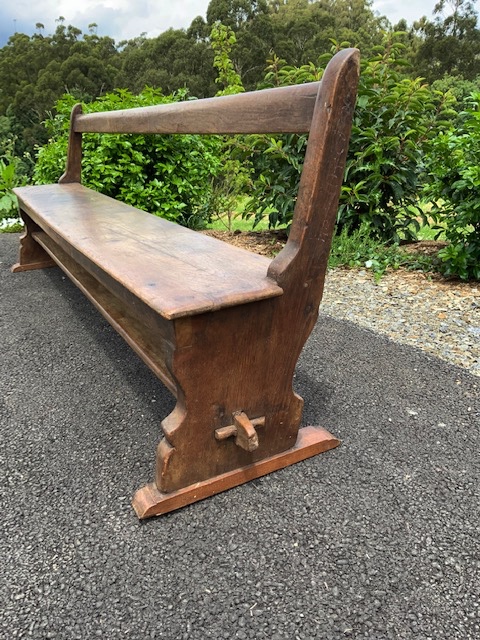 Timber bench for child