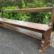 wooden bench for child