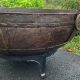 Fire pit kadai with ring handle